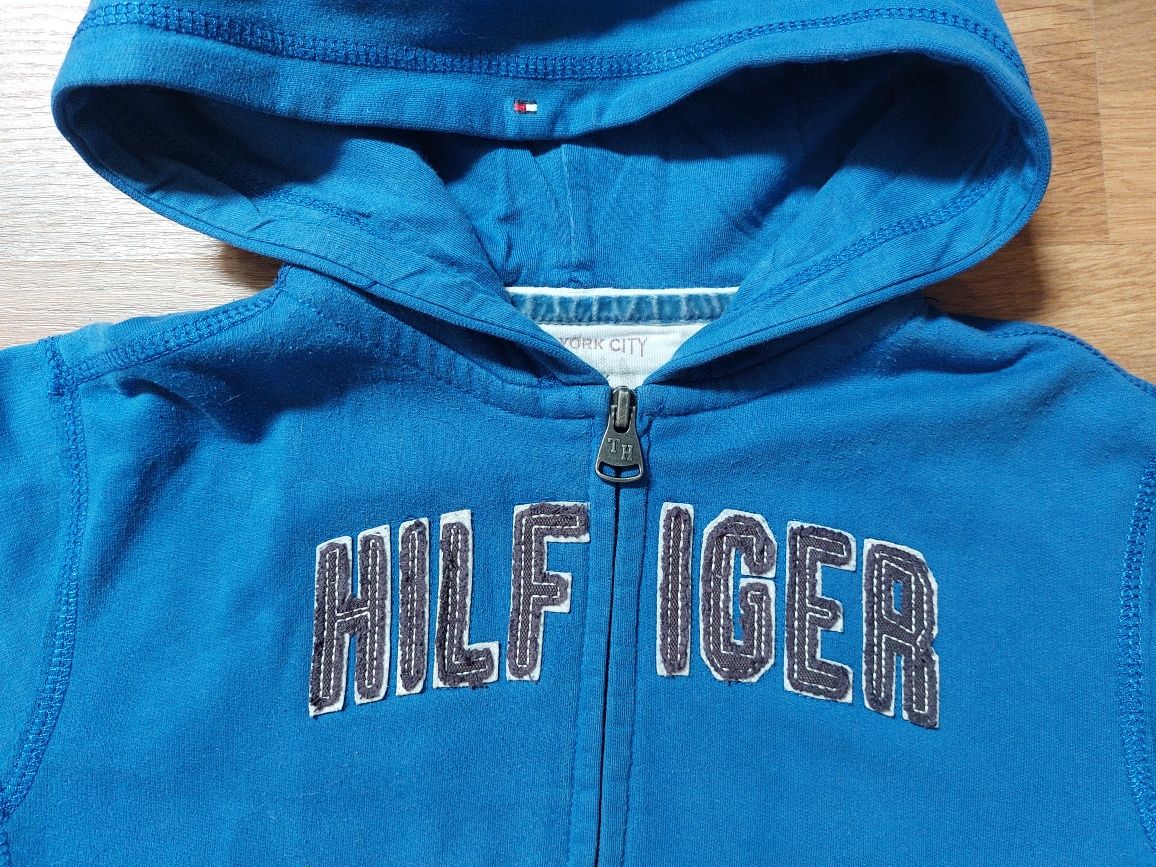 Casaco azul da Tommy Hilfiger para 8 anos