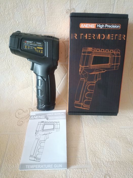 Высокоточный пирометр ANENG - TH203 (от -50°C до +600°C)