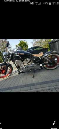 Motocykl motor bobber yamaha drag star 125cm