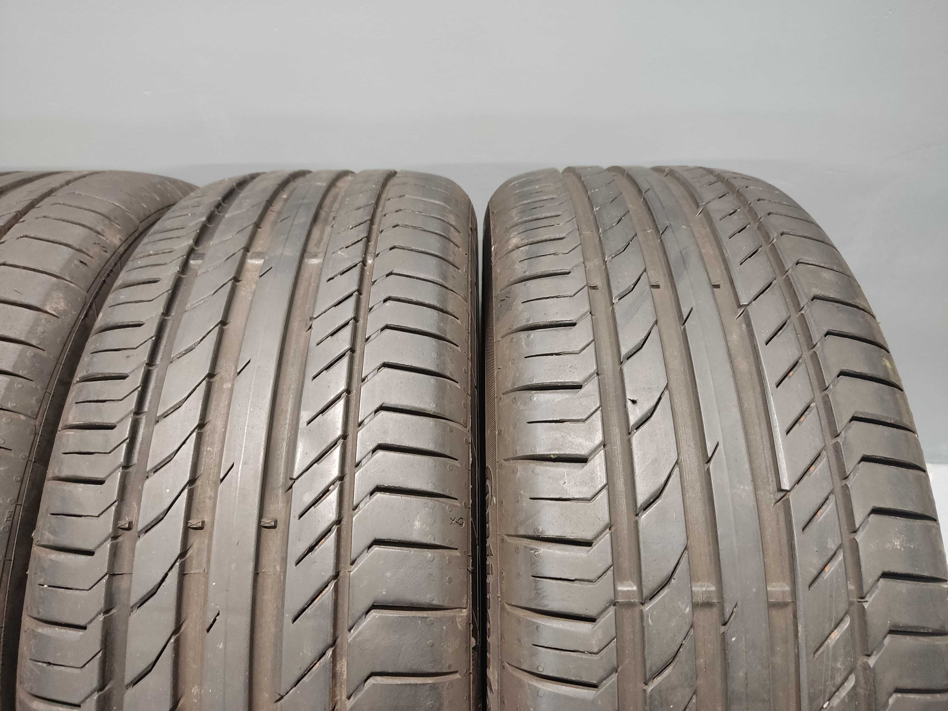 4x225/45R19 Continental ContiSportContact 5, 2021 rok, 92W, idealne