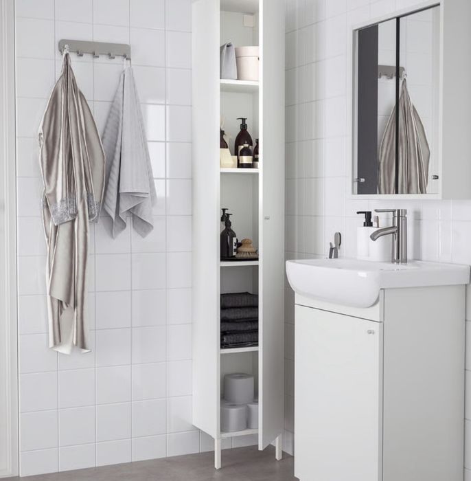 Armario NYSJÖN p/máquina de lavar 65x190 mais  armario NYSJÖN 30x190