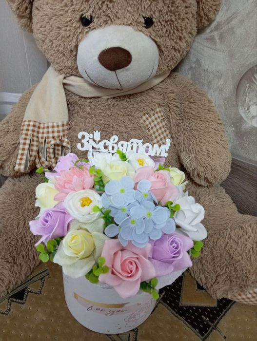 Букети з мила. Мильні букети, букети, які не вянуть