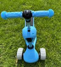 Hulajnoga niebieska dla dzieci od 2- 3 Lat Rower Biegowy