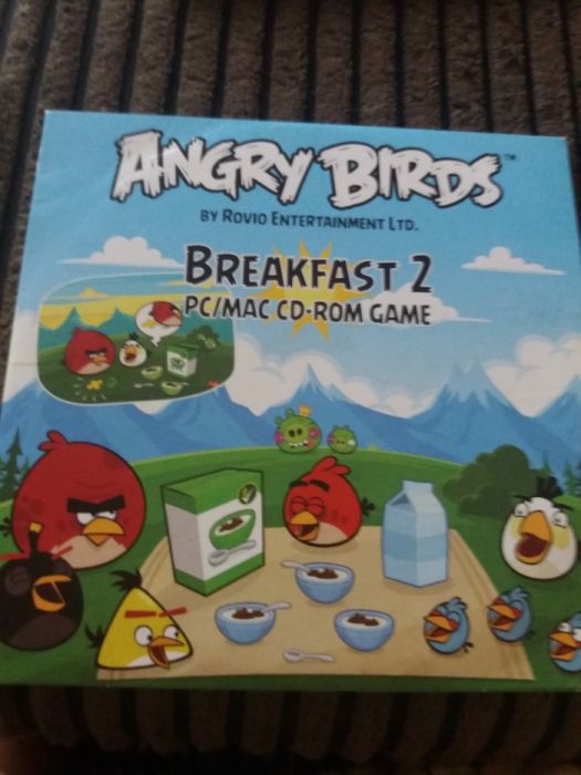 Angry birds. breakfast 2 pc/mac cd-rom game