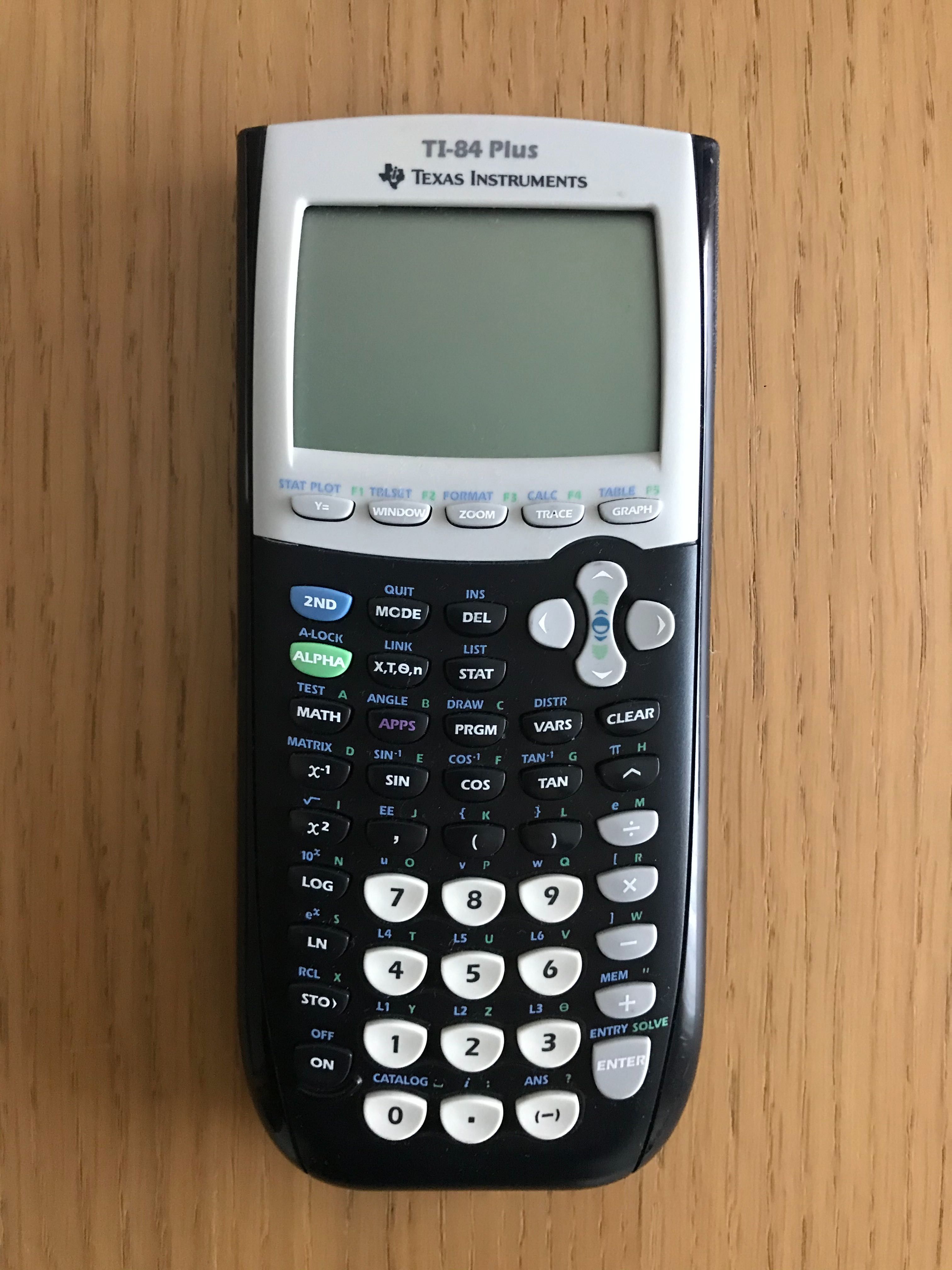 Calculadora Gráfica TEXAS TI-84 PLUS