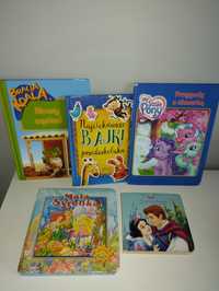 Komplet 5 książek bajek dla dzieci