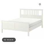 Cama Casal Ikea com Estrado