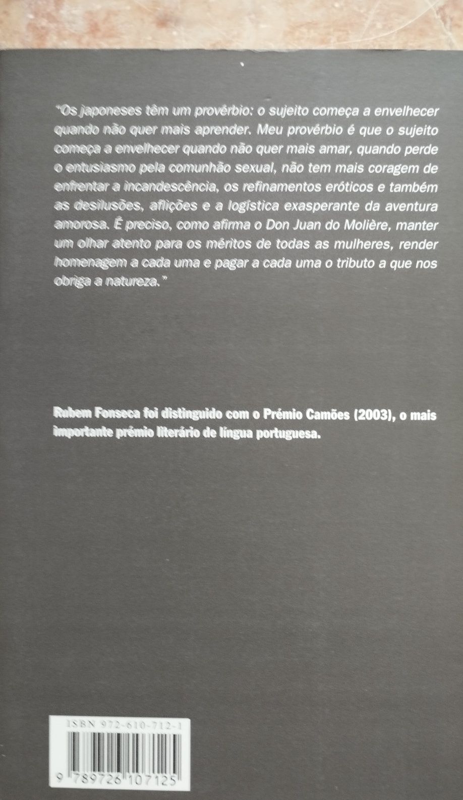 Livro de Rubem Fonseca, Diário de um fescenino