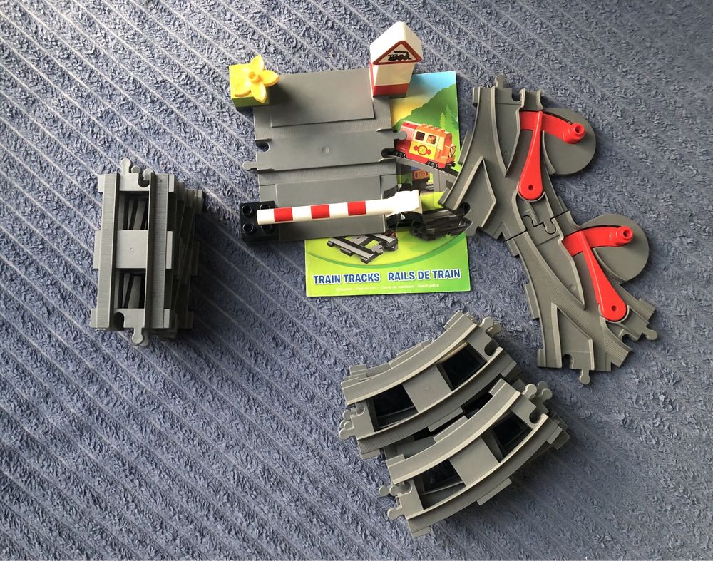 Конструктор LEGO Duplo Великий потяг 10508 та додаткові елементи 10506