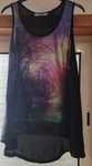 Blusa preta com brilhos