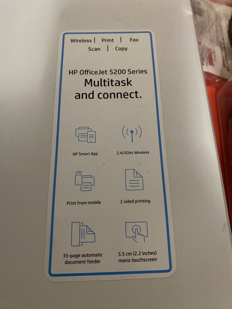 Hp impressora Multifunções OfficeJet 5232