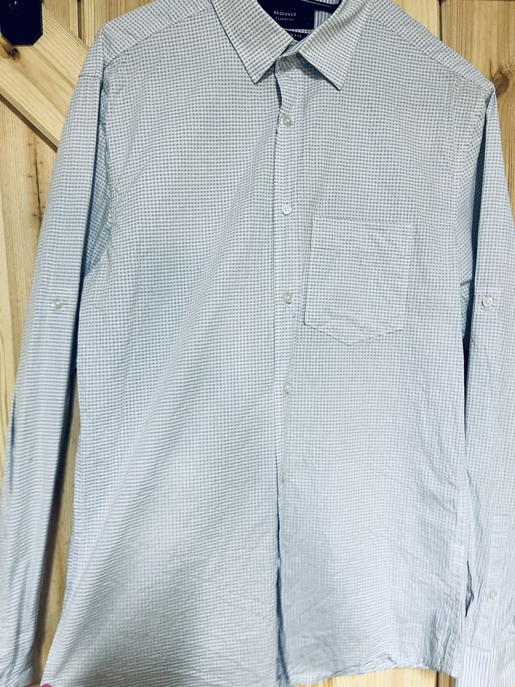 Reserved koszula męska idealna rozmiar S 100% bawełna