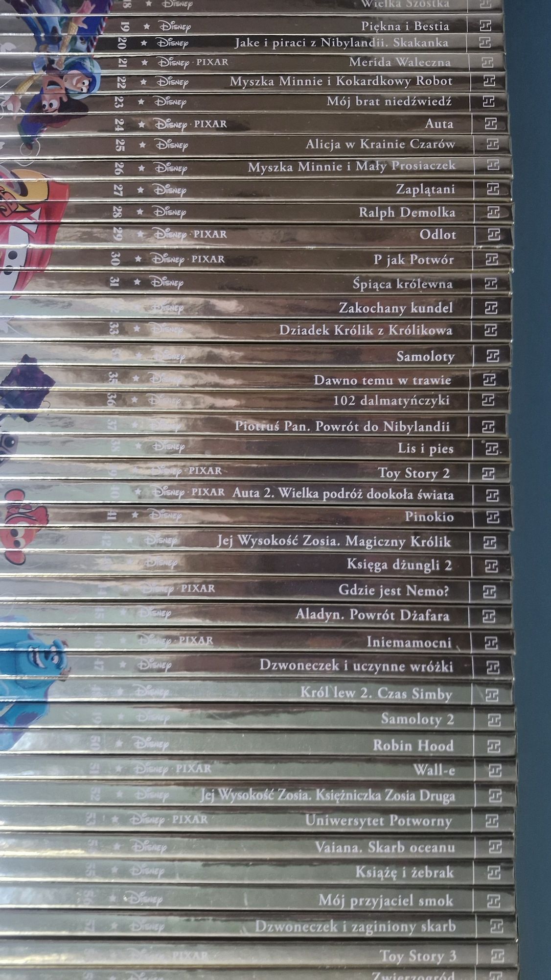 Złota Kolecja Bajek Disney 113 szt.(hachette)