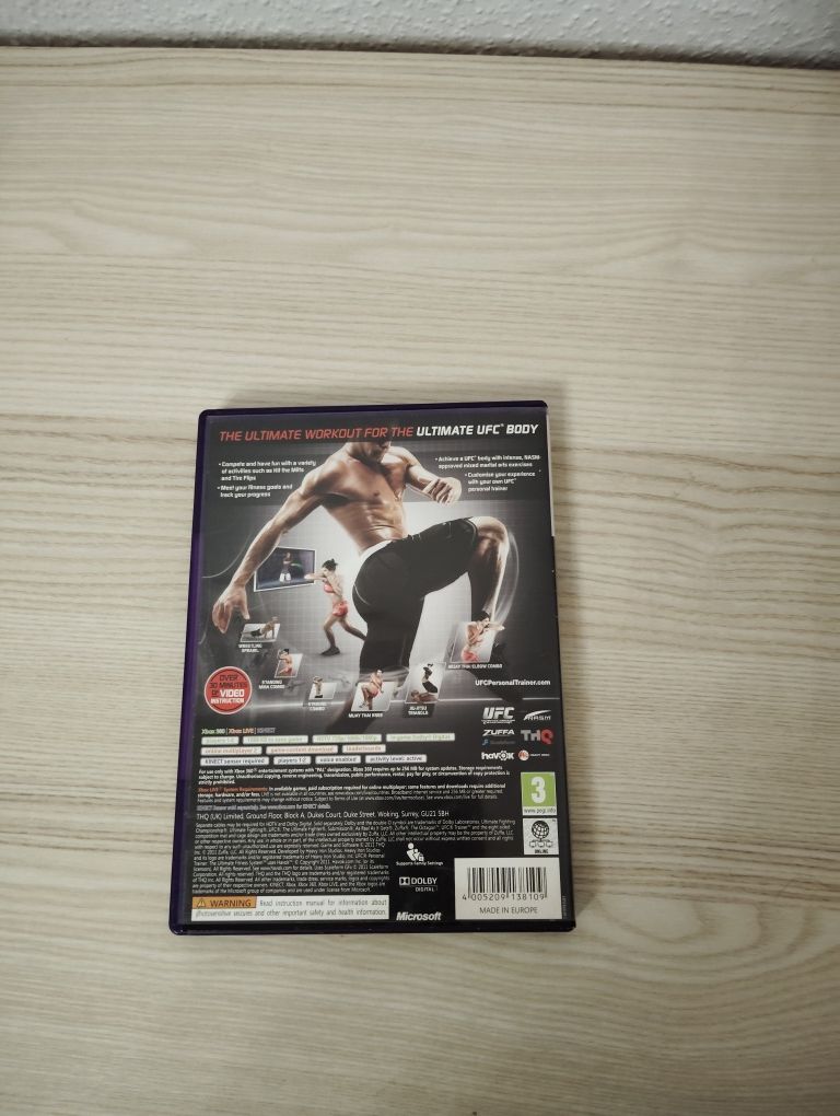 UFC trainer xbox 360 Kinect