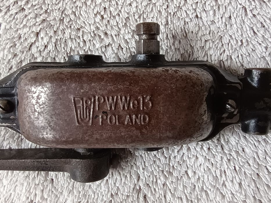 Zabytkowa Polska wiertarka ręczna PWWe13