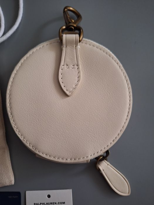 Ralph Lauren Polo Bear Miś, skórzany portfel, nowy z papierową metką