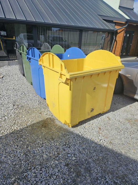 Kosz na śmieci 1100l kosze na śmieci pojemniki na odpady