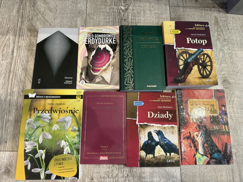 Lektury szkolne różne