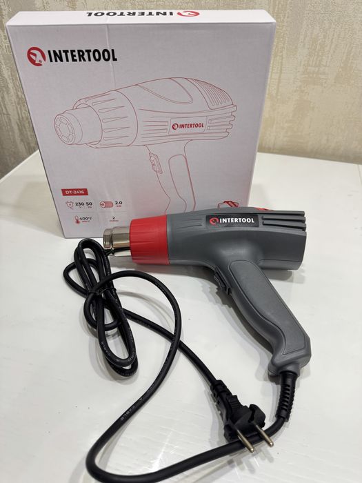 Фен промышленный Intertool DT-2416 (2000 W)