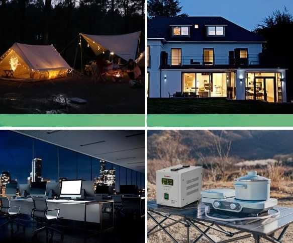 Перетворювач 12 220 інвертор ДБЖ, інвертор чистий синус 640Вт UPS