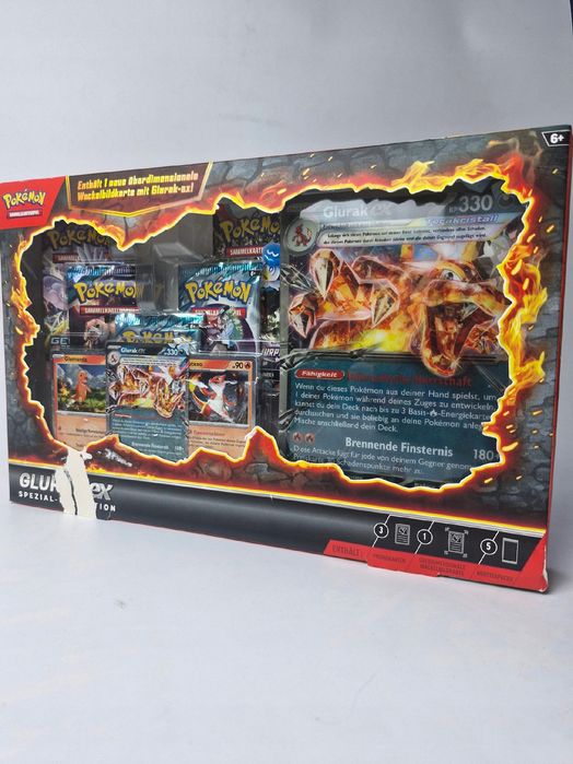 Pokemon Glurak Ex Karty Booster Box