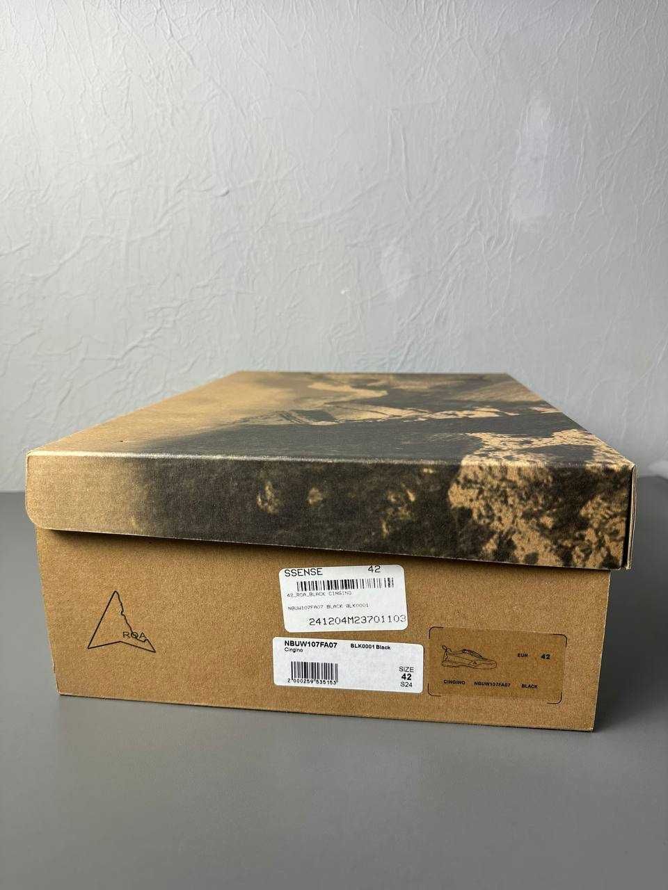 Ботинки Roa Black Cingino Sneakers ОРИГИНАЛ зимние кроссовки роа