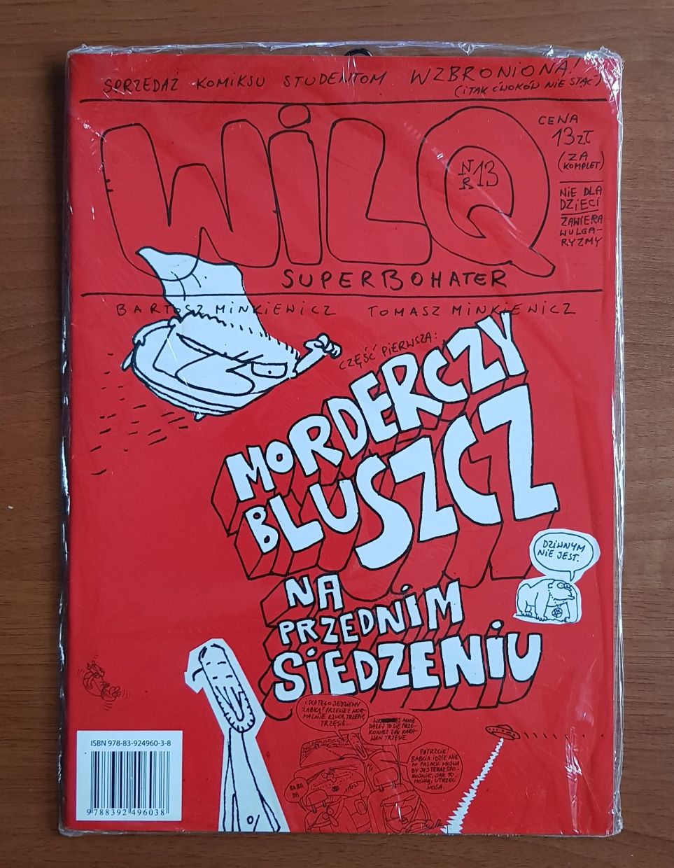WILQ Superbohater tom 13 + Kalendarz - Bartosz i Tomasz Minkiewicz