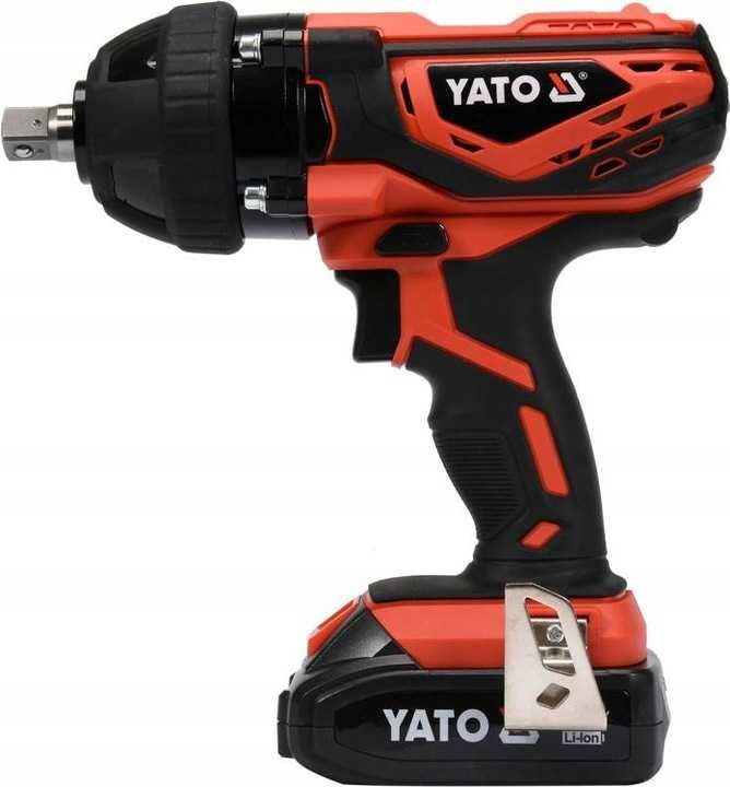 Yato Klucz Udarowy Akumulatorowy 1/2" 300 Nm 18V + Nasadki + Walizka
