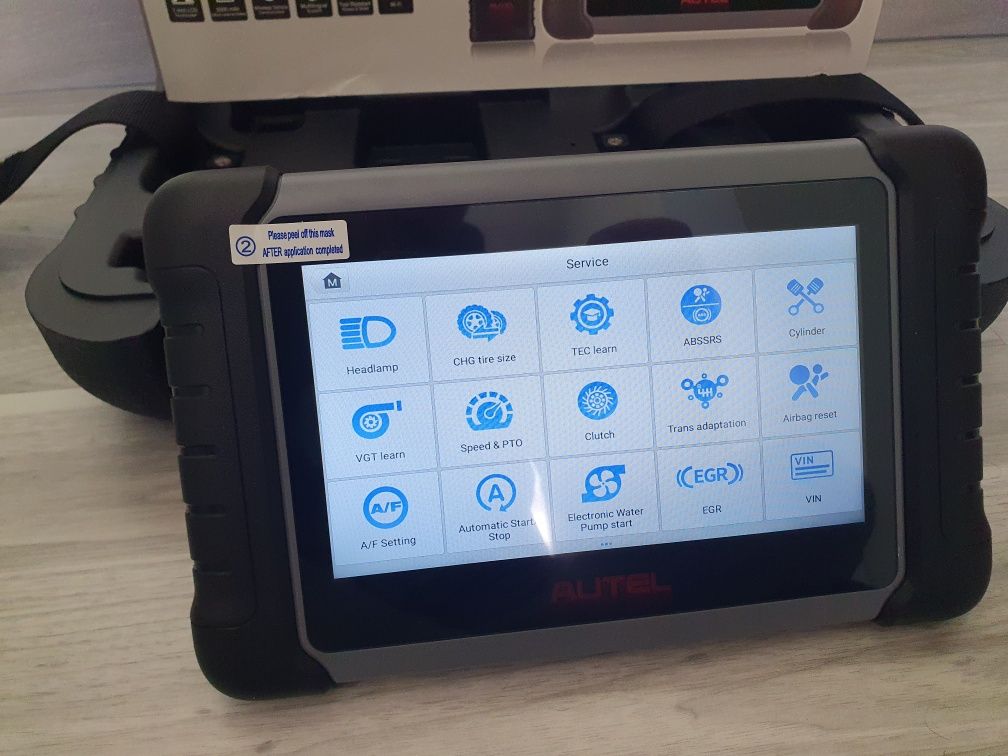 Máquina de Diagnóstico Profissional Autel MK808BT Pro 100% Original