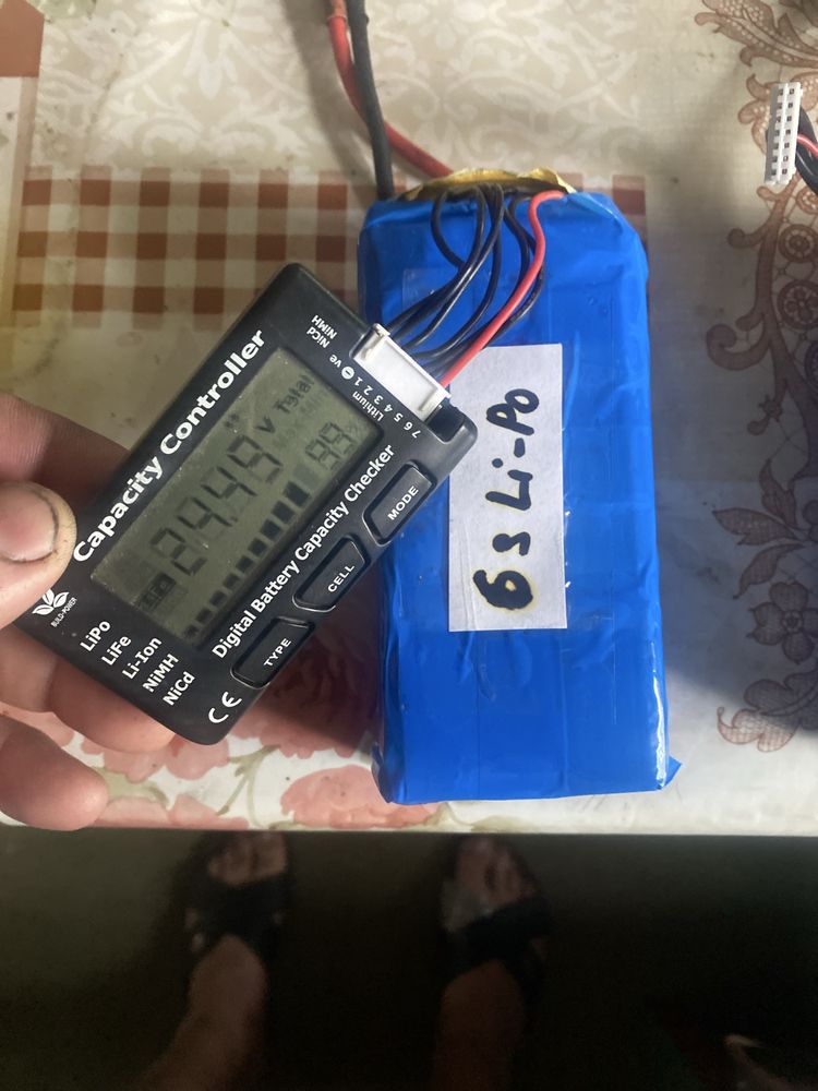 Акб для дронів 6s li-po, li-ilo 2p,3p