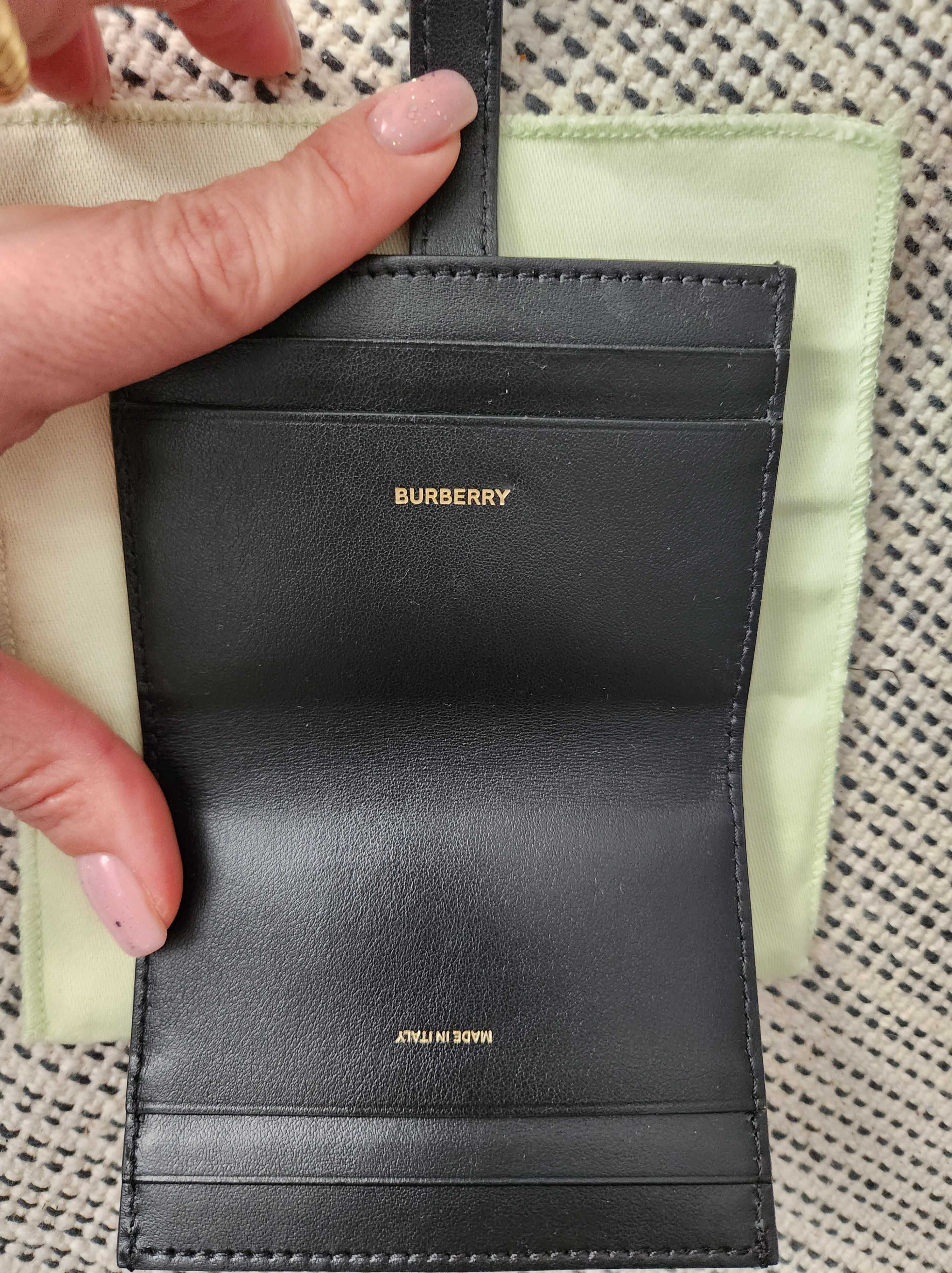 Burberry Card Holder - czarny