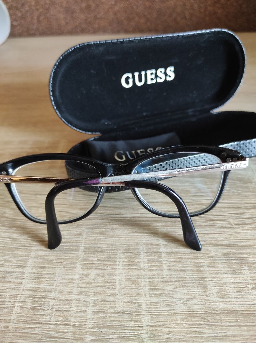 Oprawki okulary Guess GU2681- 001 czarne i pudełko