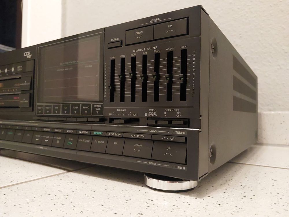 SHARP SA-CD800 Amplituner Compact Disc Multi Play Stereo Receiver 380W