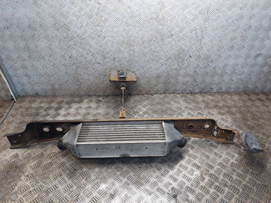 CHŁODNICA POWIETRZA INTERCOOLER + ZAMEK MASKI TRANSIT V VI MK5 MK6