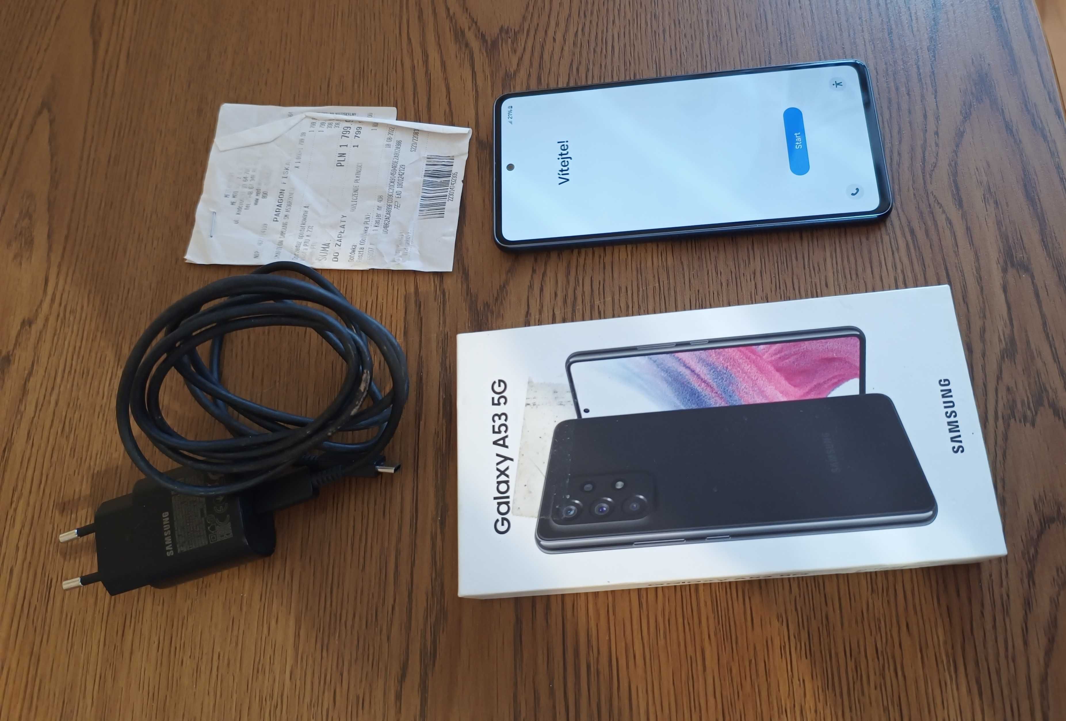 Sprzedam Samsung Galaxy a53 5G na Gwarancji