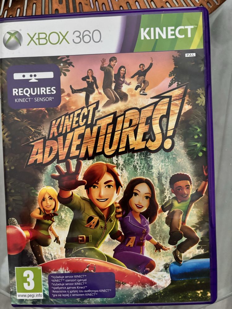Gra Batman Arkham City oraz Kinect Adventures xbox 360