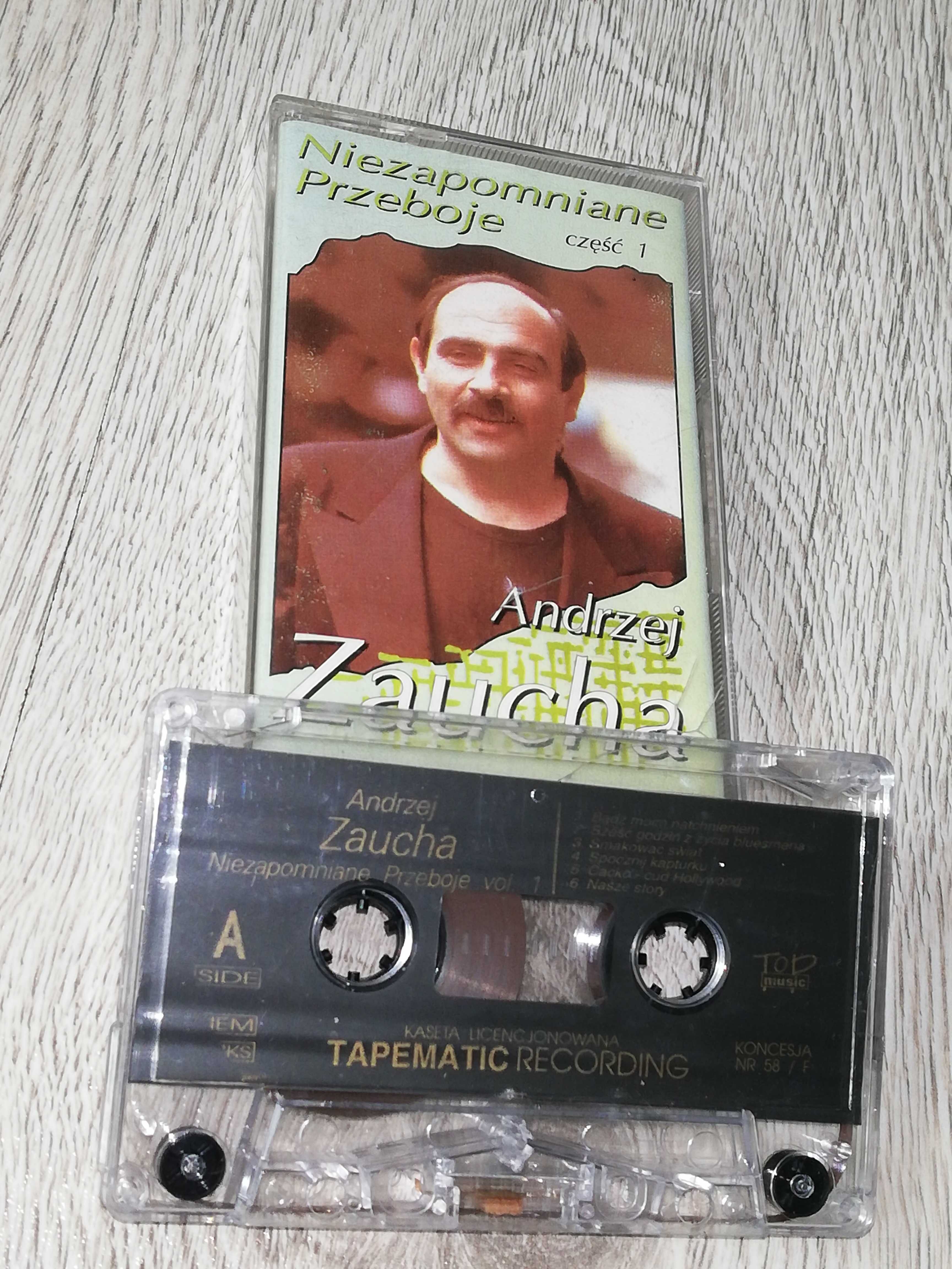 Kasety Andrzej Zaucha. Niezapomniane przeboje vol. 1