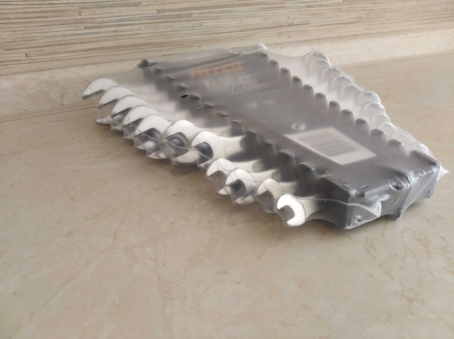 NOWE Klucze Płasko - Oczkowe NITEO Zestaw 12 szt