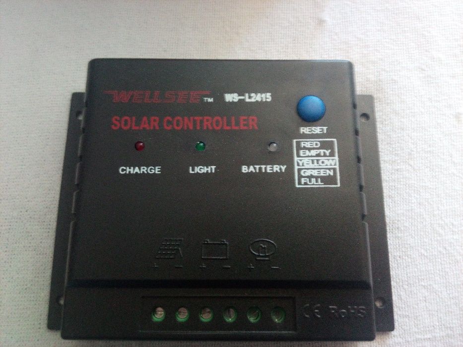 Regulador de Carga Solar Wellsee WS-L2415 (12V/24V 10A)