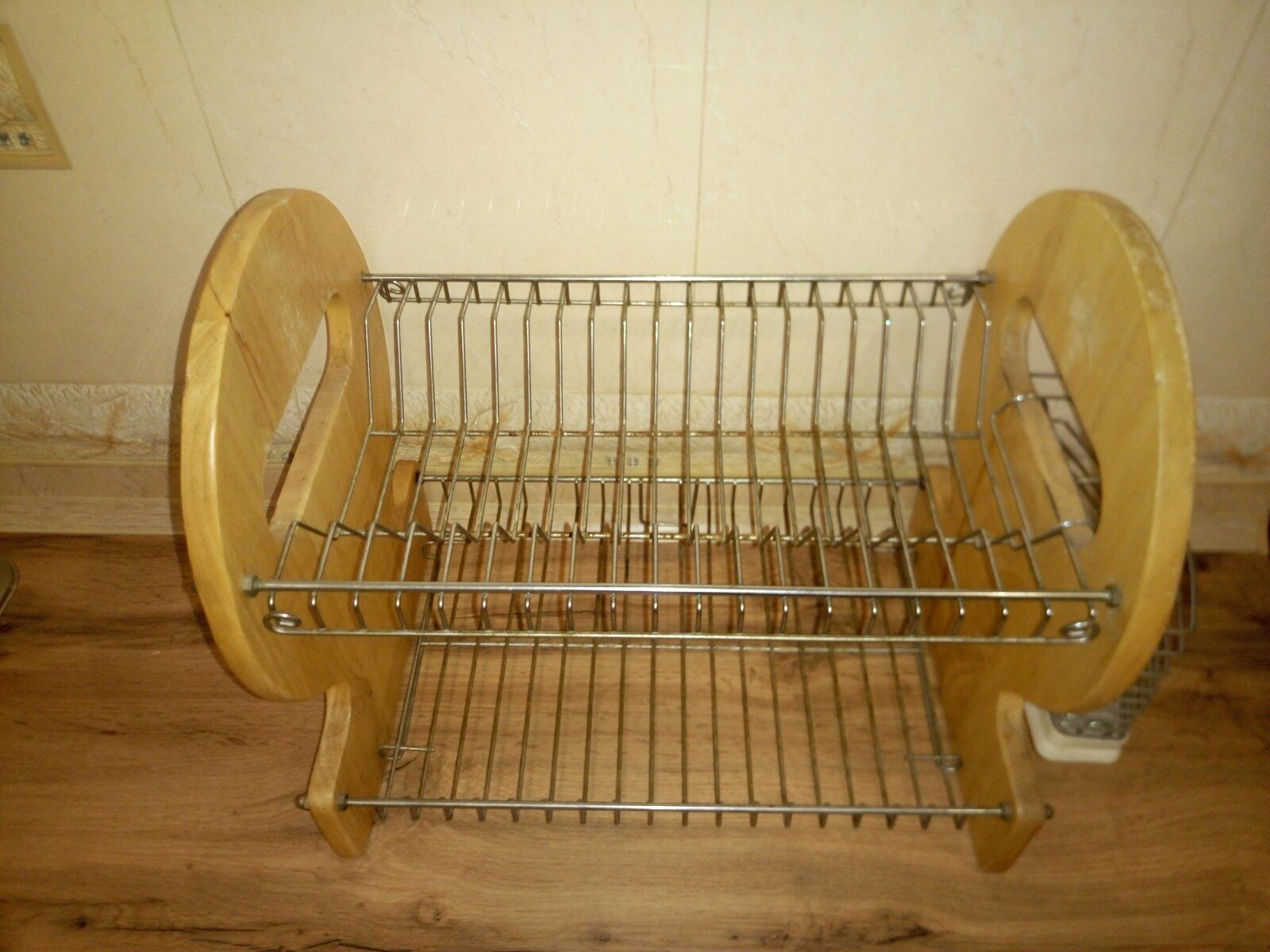 Полка-подставка деревянная   для посуды