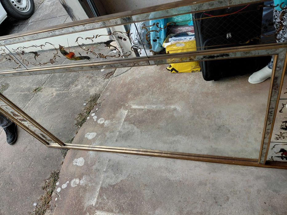 Espelho decorativo para sala de jantar ou sala de estar