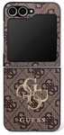 Etui Guess Big 4G Logo Classic Logo na Samsung Galaxy Z Flip 7 - brązo