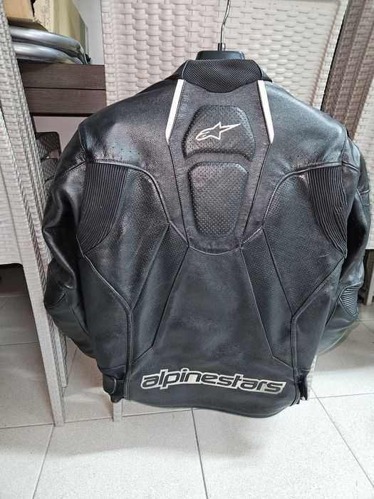Casaco Alpinestars em pele