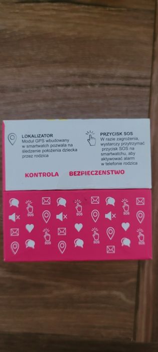 Smartwatch zegarek z gps dla dziecka dziewczynki