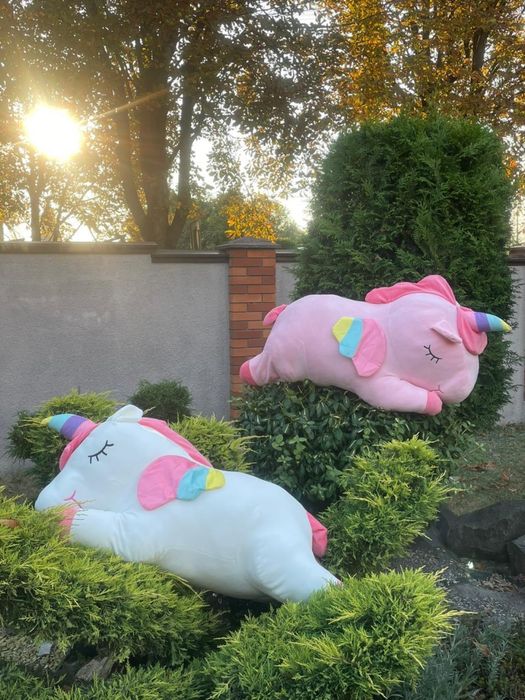 Мʼяка іграшка подушка единоріг