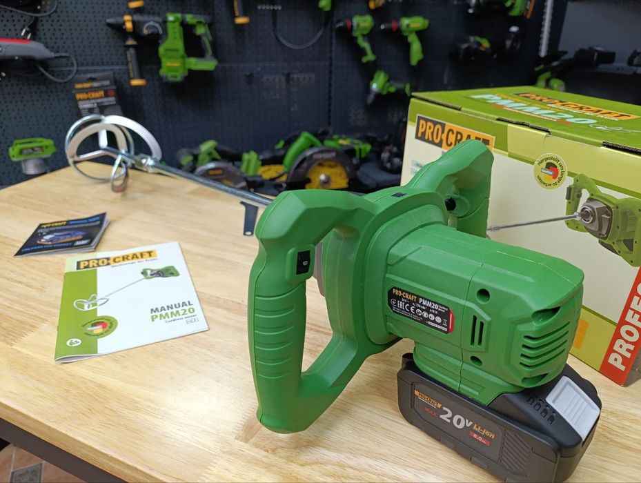 Миксер Аккумуляторный ProCraft Гарантия 36мес