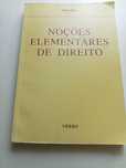 Noções Elementares de Direito - PORTES INCLUIDOS