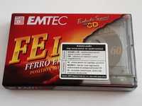 Kaseta magnetofonowa EMTEC FE1, 60,  nowa, folia
Ferro extra
Nowa w fo