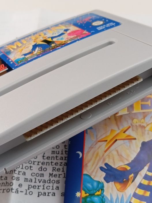 Young Merlin super nintendo