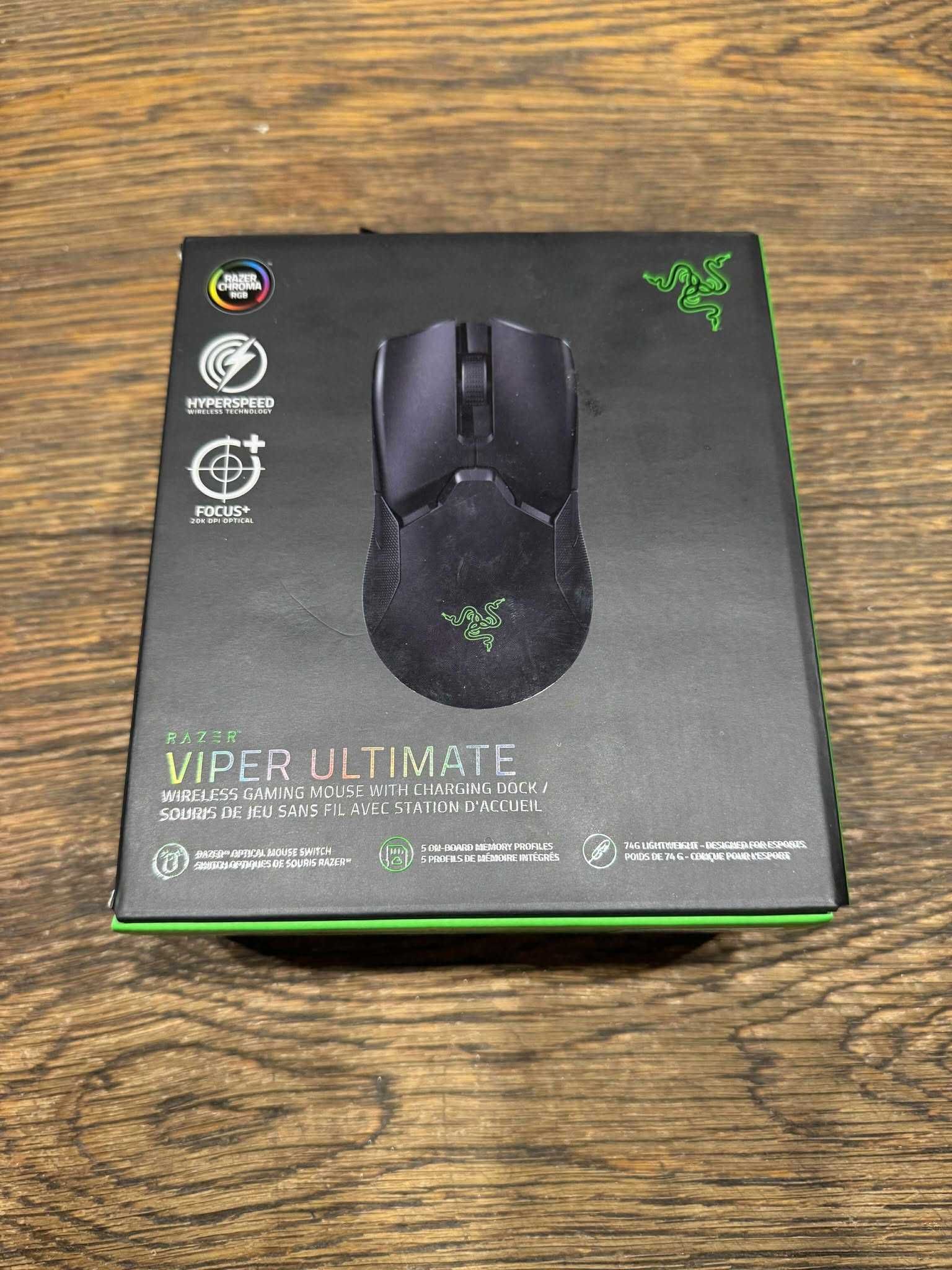 Mysz Razer Viper Ultimate + Dock